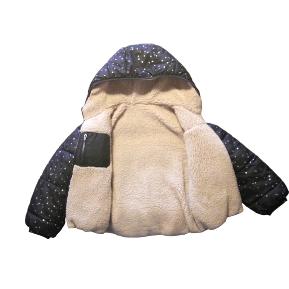 Reversible GAP Winter Puffer Jacket Size M (8/9) - Picture 4 of 8